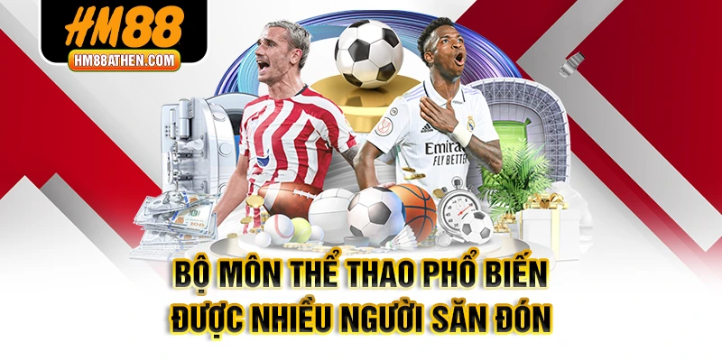 Bộ môn thể thao phổ biến được nhiều người săn đón